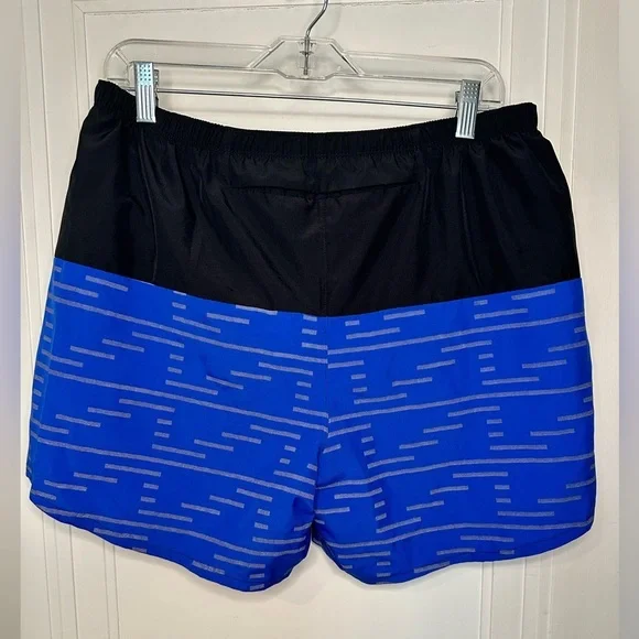 Nike Dri-Fit Challenger Run Division Blue Reflective Shorts - men’s large - Picture 6 of 14